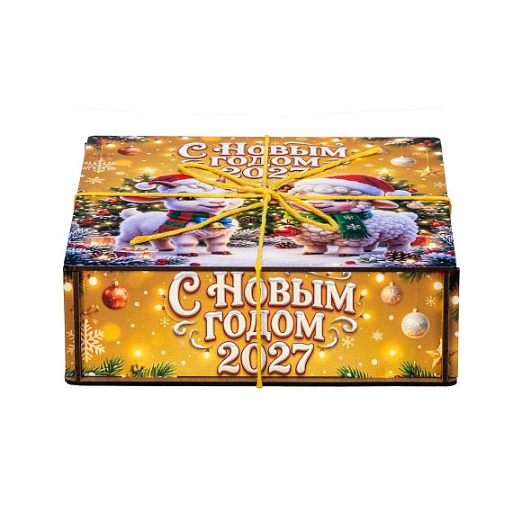Сладкий новогодний подарок Сладкий подарок «Новогодний дуэт (Бюджет)»