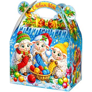 Новогодний подарок Три ягнёнка