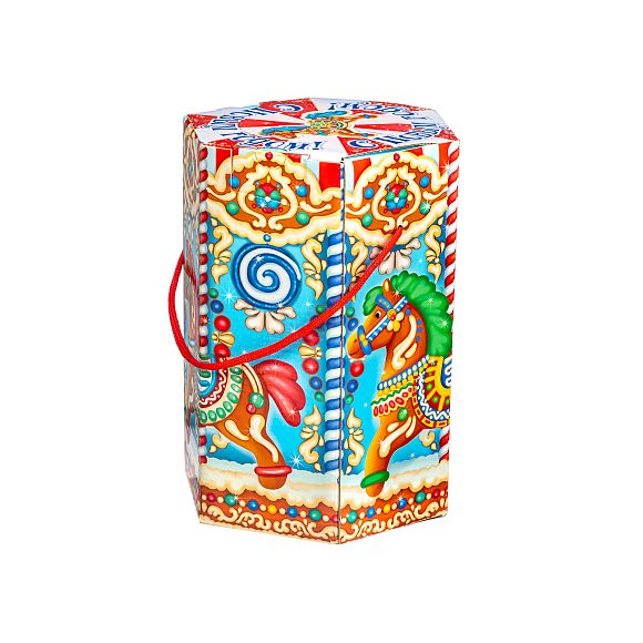 Сладкий новогодний подарок Пряничная карусель