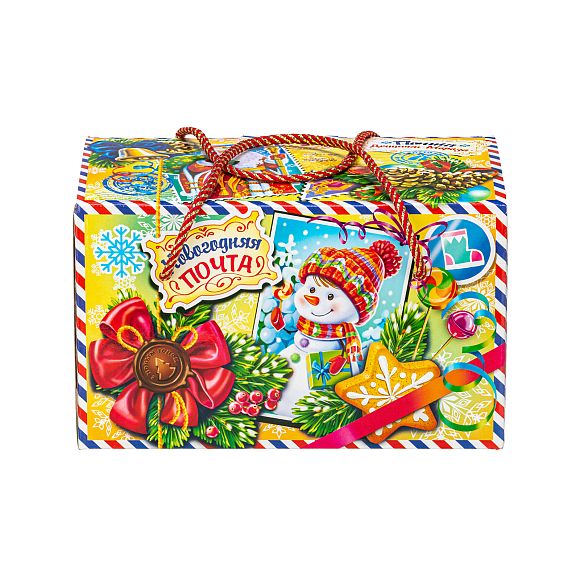 Сладкий новогодний подарок Сладкий подарок «Почтальон Снежкин»